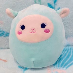 KellyToy Squishmallow 5” Jacob the Lamb Easter Squad Plush Tush Tags 2018 Teal